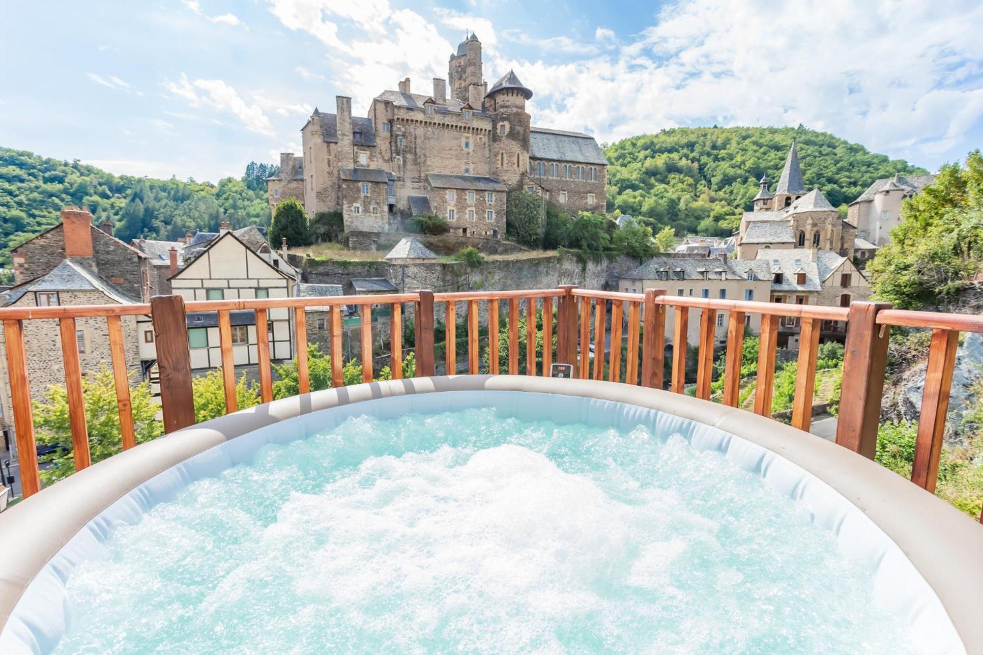Villa L'Estagnole à Estaing  Extérieur photo