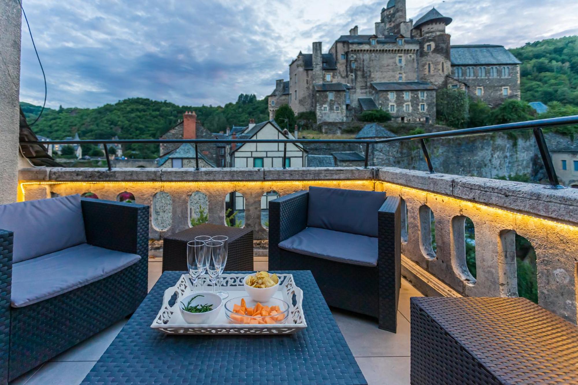 Villa L'Estagnole à Estaing  Extérieur photo