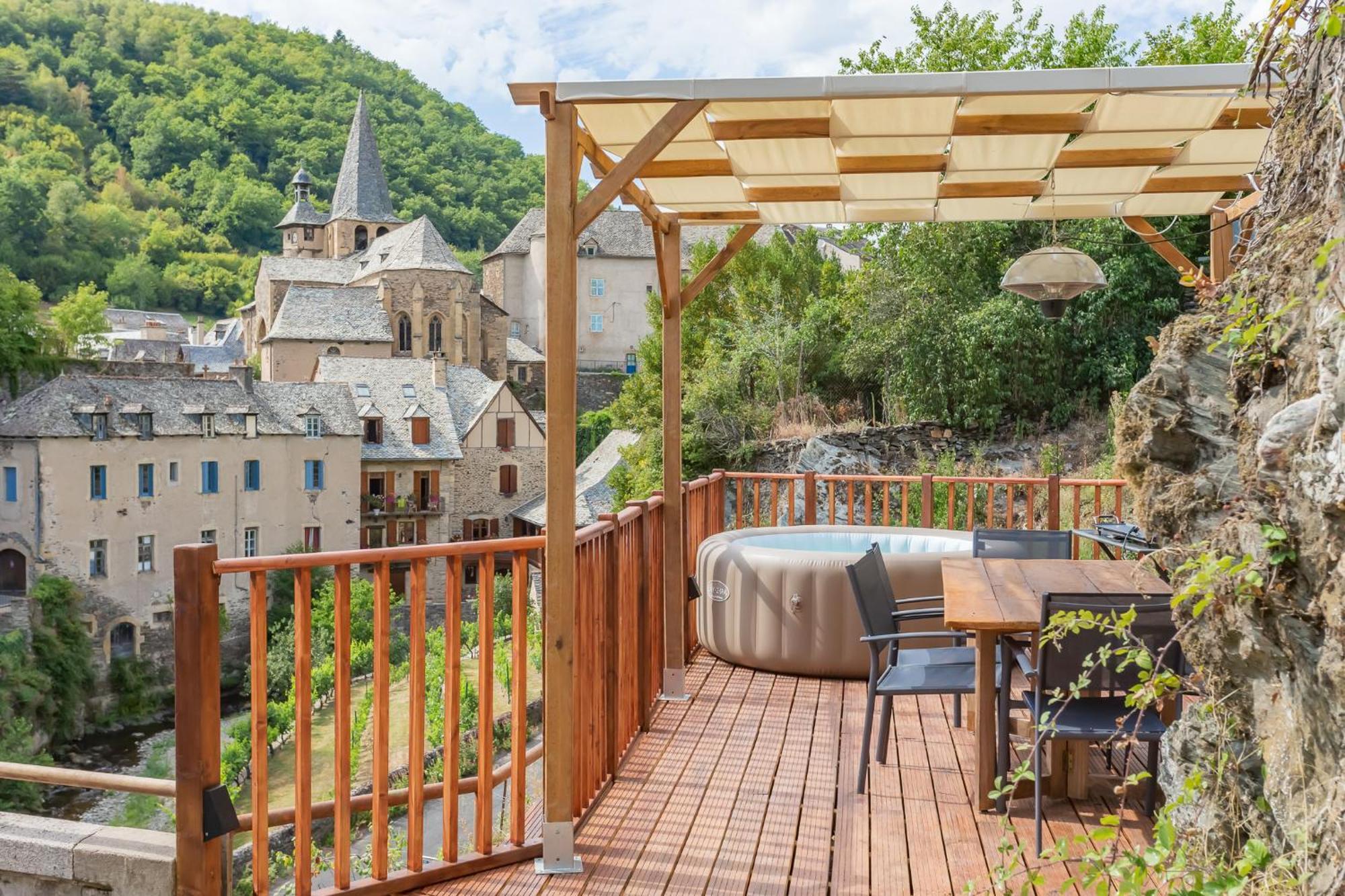 Villa L'Estagnole à Estaing  Extérieur photo
